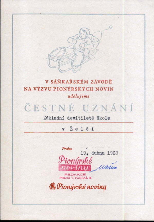 Učitelský sbor – 30. léta 20. století